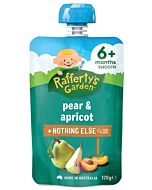 Rafferty's Garden: Pear & Apricot 120g (6+ Months) - 23% OFF!!