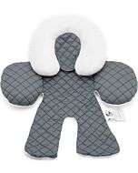 Princeton: Baby Head and Body Support Pillow for Stroller / Car Seat (Grey)