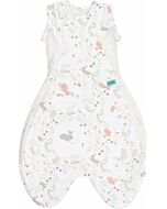 Purflo: Swaddle To Sleep Bag Lightweight 0.5 Tog (Storybook Nutmeg) [0-4M]