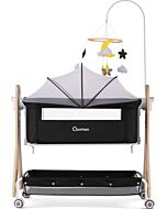 Quinton: Dream2Gether Co-Sleeping Crib (Starry Black) [PREORDER]