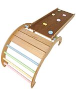 Unicraft & Decor: Rainbow Climbing Arch-rocker + Rainbow Reversible Ramp