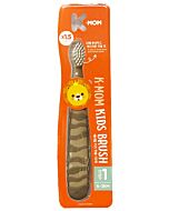 K-MOM: Kids Brush Step 1 (12-36 months) - First Brown - 10% OFF!!