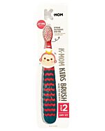 K-MOM: Kids Brush Step 2 (24 mths - 12 yrs) - Candy Pink - 10% OFF!!