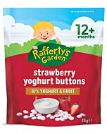 Rafferty's Garden: Strawberry Yoghurt Buttons 28g (12+ Months) - 10% OFF!!