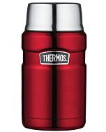 Thermos: Vacuum Insulated Stainless Steel King Food Jar 710ml (Wine Red) (SK3022) - 22% OFF!!