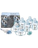 Tommee Tippee: Closer To Nature Decorated Bottles Newborn Starter Kit - Blue