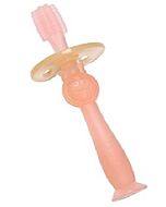 Haakaa: 360° Silicone Baby Toothbrush (Pink)