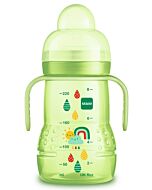 MAM: Trainer+ 220ml/8oz (Spill-free Extra Soft Spout) (4+ Months) - Green