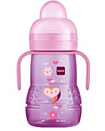 MAM: Trainer+ 220ml/8oz (Spill-free Extra Soft Spout) (4+ Months) - Pink