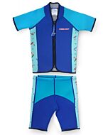 Cheekaaboo Twinwets Suit - Navy Blue / Surfer - XL (6-8y) - 20% OFF!!