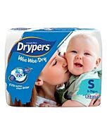 Drypers Wee Wee Dry S82 (3-7kg) - Mega Pack - 25% OFF!