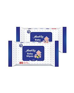 Anakku: Baby Wet Wipes 80's x 2