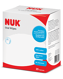 NUK: Oral Wipes 25’s