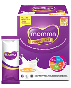 MOMMA Pregolact - Vanilla Bliss 420g (21 sachets)