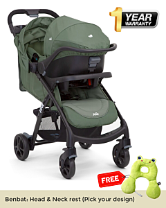 Joie: Muze™ LX Travel System - Laurel (Stroller + Juva™ Carrier Car Seat)