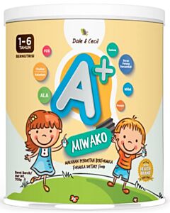 MIWAKO A+ Plant-based Formula Milk 700g (1-6 years old)