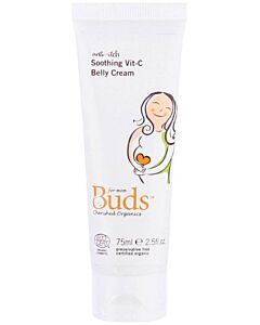 Buds Cherished Organics For Mum: Anti-itch Soothing Vit-C Belly Cream 75ml - 10% OFF!!