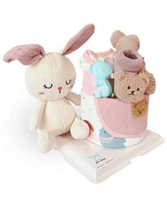 Baby Blu Angel:Cake Design-Sleepy Rabbit (8 pieces set)