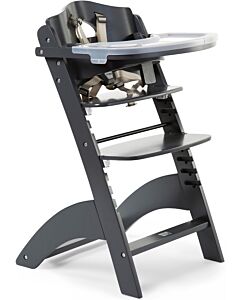 Childhome: Lambda 3 Baby High Chair + Feeding Tray (Anthracite)