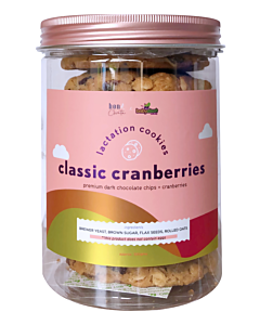 Ben & Chinta x Babydash: Classic Cranberries Lactation Cookies
