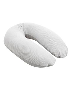 Doomoo Buddy Nursing Pillow: Classic Light Grey