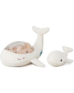 Cloud B: Tranquil Whale Family (White)