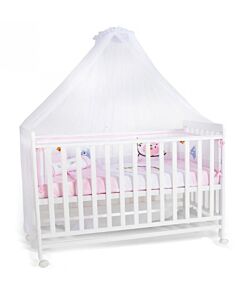 Happy Cot: Happy Wonder Plus Convertible Cot (White) with Mosquito Net (White) - 10% OFF!!