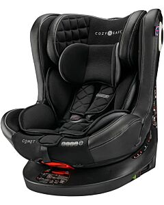 Cozy N Safe: Comet 360° Car Seat Group 0+/1/2/3 [0-36kg, 0-12 Years Old] (Black)