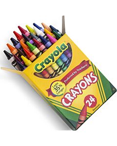 Crayola Nontoxic Crayons - 24ct