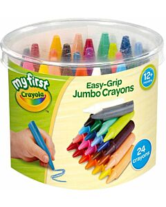 Crayola My First Easy Grip Jumbo Crayons 24ct