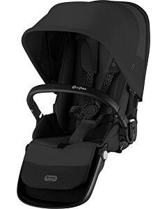 Cybex Gold: Gazelle S Seat Unit (Moon Black & Black Frame) [From 0-4 years / 0-22kg]