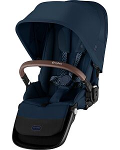 Cybex Gold: Gazelle S Seat Unit (Ocean Blue & Silver Frame) [From 0-4 years / 0-22kg]