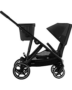 Cybex Gold: Gazelle S Stroller (Moon Black & Black Frame) [From 0-4 years / 0-22kg]