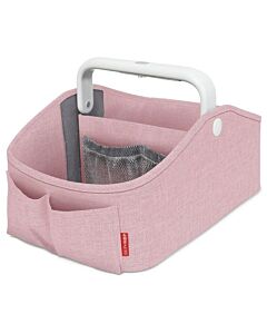 Skip Hop: Nursery Style Light-Up Diaper Caddy (Heather Pink)