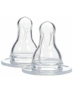 Dr. Brown's: Narrow Silicone Teats - Level 2 (3+Months) - 20% OFF!!