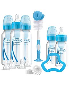 Dr. Brown's: Options+ Gift Set - PP Narrow-Neck Bottle (Blue) [NEW VERSION] - 25% OFF!! 