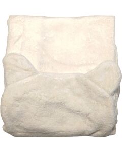 Emperor Baby: Baby Hooded Towel (White)