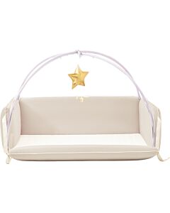 Emperor Baby: Premium Line Bumper Bed [Regular: 140x100x62cm] (Natural Beige) [PREORDER - Limited units arriving in 4-5 weeks]