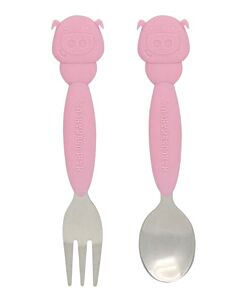 Marcus & Marcus | Fork & Spoon Set | Pokey (Piglet) - 10% OFF!!