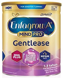 Enfagrow A+ Gentlease (1-3 years) *Mindpro* 1.6kg