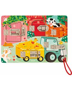 Janod: Padlocks Board (The Farm)