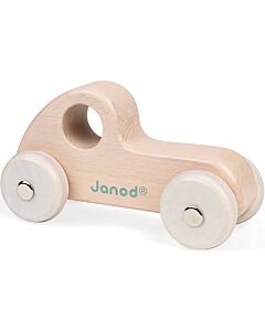 Janod: Sweet Cocoon (Push Along Vehicle-Natural Racer)