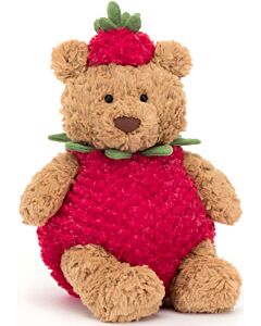 Jellycat: Bartholomew Bear Strawberry (26cm)