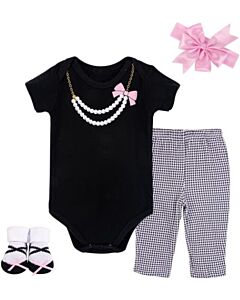 Little Treasure: Gift Set - Newborn Baby 4pc Layette Set (0-6mths) (77004) - 20% OFF!!