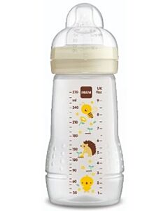 MAM: Easy Active Baby Bottle 270ml/9.5oz - Teat 2 (Ivory)