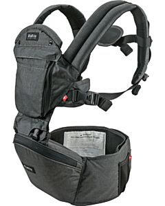 MiaMily: Hipster Plus 2-in-1 Carrier & Hip Seat (Charcoal Grey) [PREORDER]