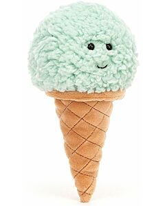 Jellycat: Irresistible Ice Cream Mint (18cm)