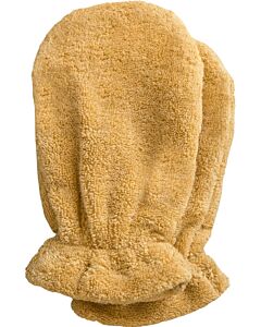 Mushie: Organic Cotton Bath Mitt 2-Pack (Fall Yellow)