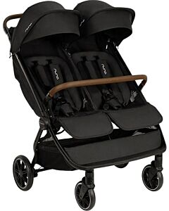 Nuna TRVL™ dubl Stroller (Caviar)