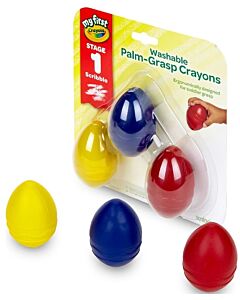 Crayola My First Palm-Grip Crayons (3 pieces) - 15% OFF!!